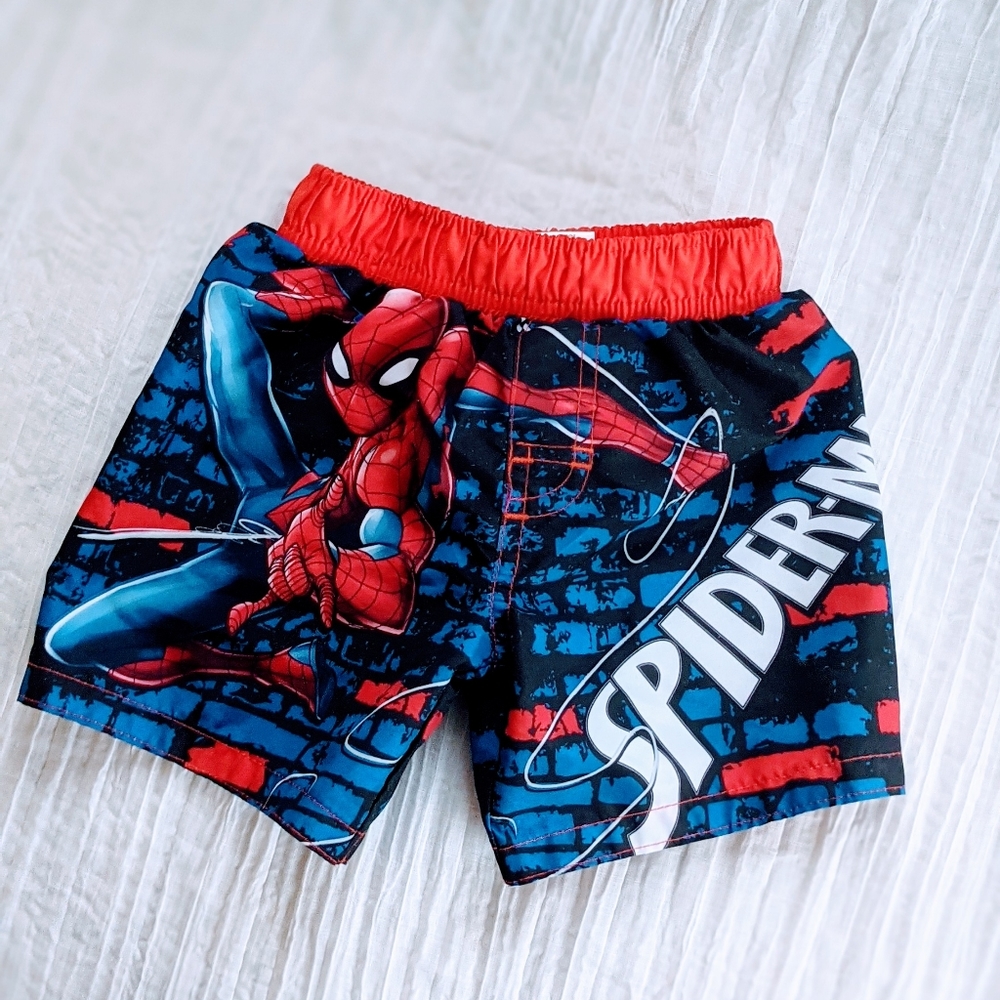 Spiderman Swim Trunks